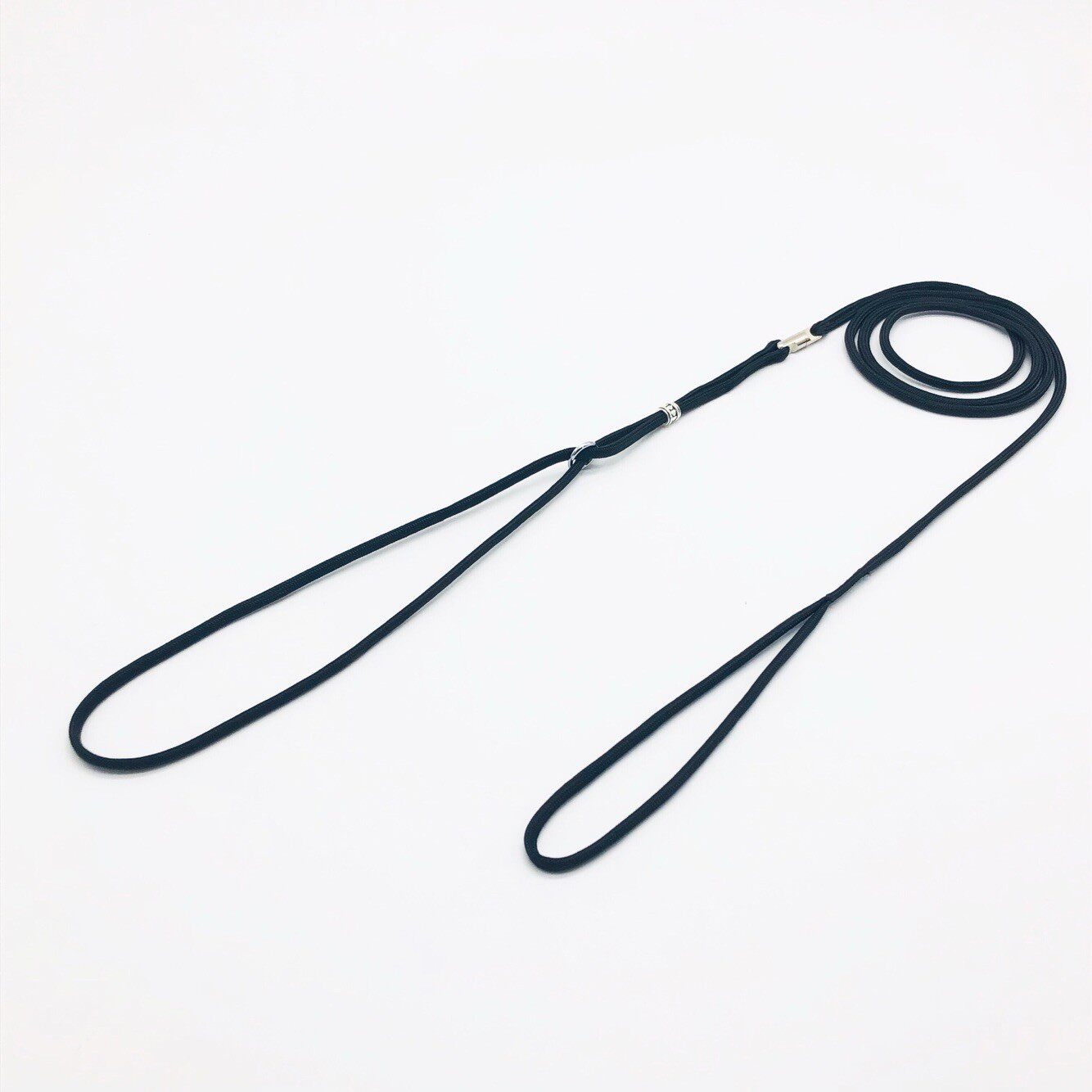 5mm black soft nylon professional competition traction rope than bear Koji cattle walking dog training dog P chain