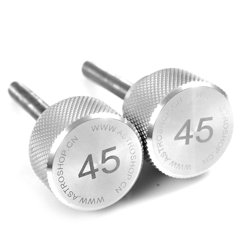 CNC finishing hand screwing screw applies Sindar HEQ5AZEQ6NEQ6EQ3 Equator locking telescope 