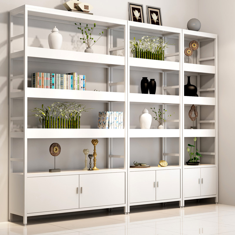 Steel Wood Bookshelf Shelf Shelves Combined Iron Bookshelves Shelving Shelf Shelves Display Shelf Special Price