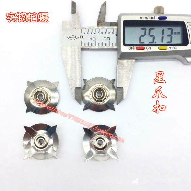 Star claw buckle table cushion electrostatic buckle electrostatic buckle 4-star buckle antistatic grounding earthing wire ground socket spot