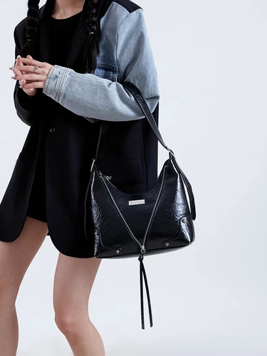 Небольшая дизайнерская ретро сумка через плечо, сумка на одно плечо, делается под заказ, из натуральной кожи