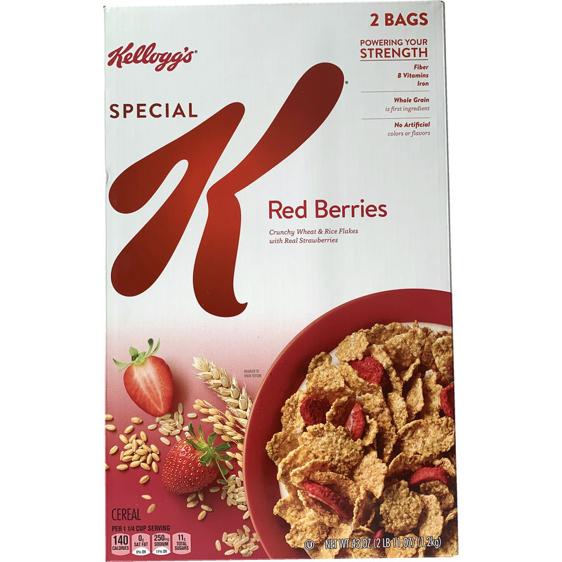 Kelloggs Carle's Spectal K Creek Strawberry Cereal Cereal Maize 1200 grams