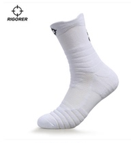 Quasi basketball socks professional sports autumn and winter mens and womens long and short barrel non-slip towel bottom blue ball Elite socks