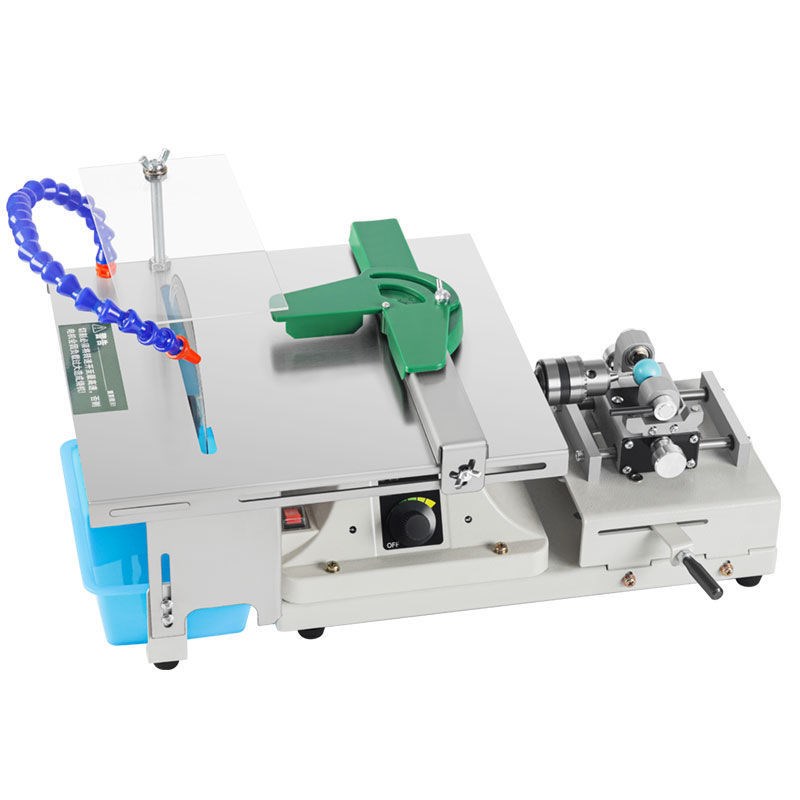 1950 watt multi-function small table grinder jade cutting and grinding All Buddha beads ball punching machine table saw