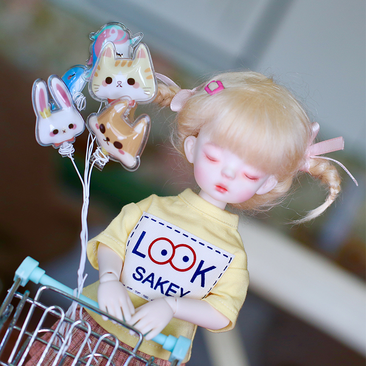 ◆ Sweet wine BJD ◆ (spot) BJD 4 minutes 6 points 8 points ob11 small cloth Blythe baby with balloon props