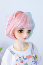 Sweet wine B J D - (click-click planet) bjd 3 points 4 points styled hair cat ear high temperature silk finished hair