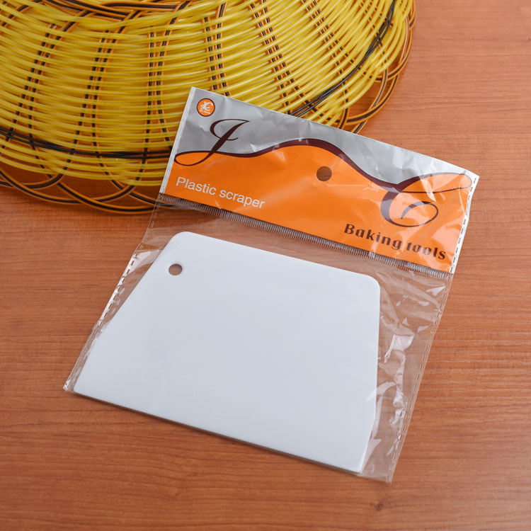 Baking Tool Plastic Squeegee Cake Cream Soft Scraper Scraping Oil Plate Mooncake Surface