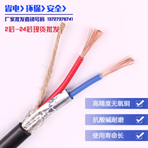 RVVP shielded control signal line with no need for cables; All of the shielded wire 2 core 3 core 4 core 0 3 0 50 75 1 1 5 2 5