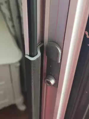 Door and window gap sealing strip plastic steel window leak-proof sliding window security door warm window door bottom wind rubber strip