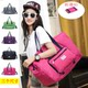 Internet celebrity handheld large capacity short-distance foldable travel bag