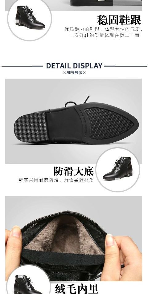 Giày tuyết nữ đế bằng tuyết mùa đông 2018 mới của Snow Yier Khang 2018 boot