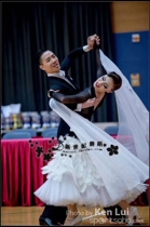 New Century Dance Suit Morden Racing Suit New National Standard Dance Competition Dress Performance Dress Black Seven-colored Dress Waltz