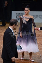 New Century Morden Dress Black Performance Area Waltz Performance Dress National Mark Dance Dress Big Swing Dress Competition Skirt Dresses Dresses