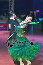 Morden Dance Dress New Race Dress National Dress Code Dancer Dress Dress Large Swing Skirt Waltz Dance Dress Ballroom Dress