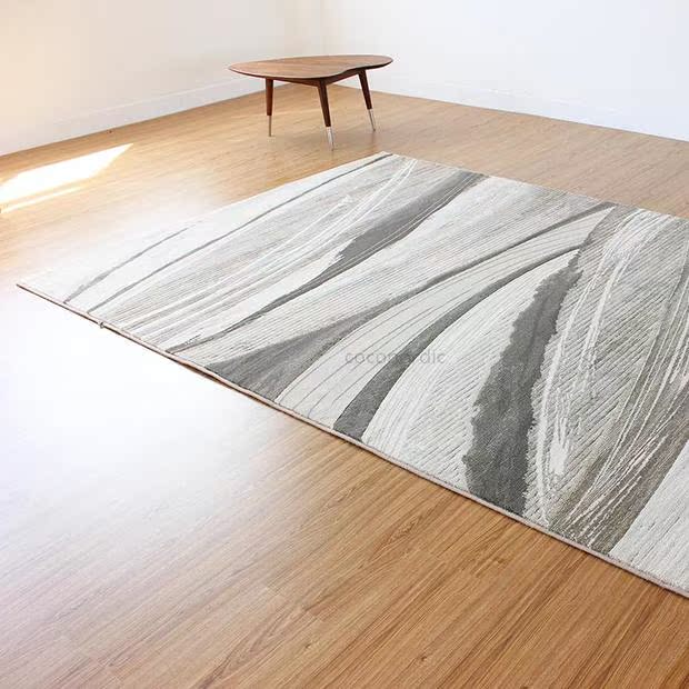 Bỉ Bỉ nhập khẩu thảm Nubian Feather loạt lông coconordic - Thảm thảm cho bé