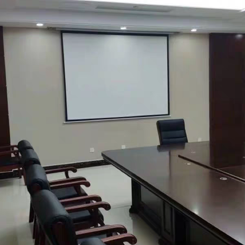 Brand Remote Control Curtain 100 Inch Electric Wireless Remote Projector Instrument Curtain 120 inch 150 Home Office