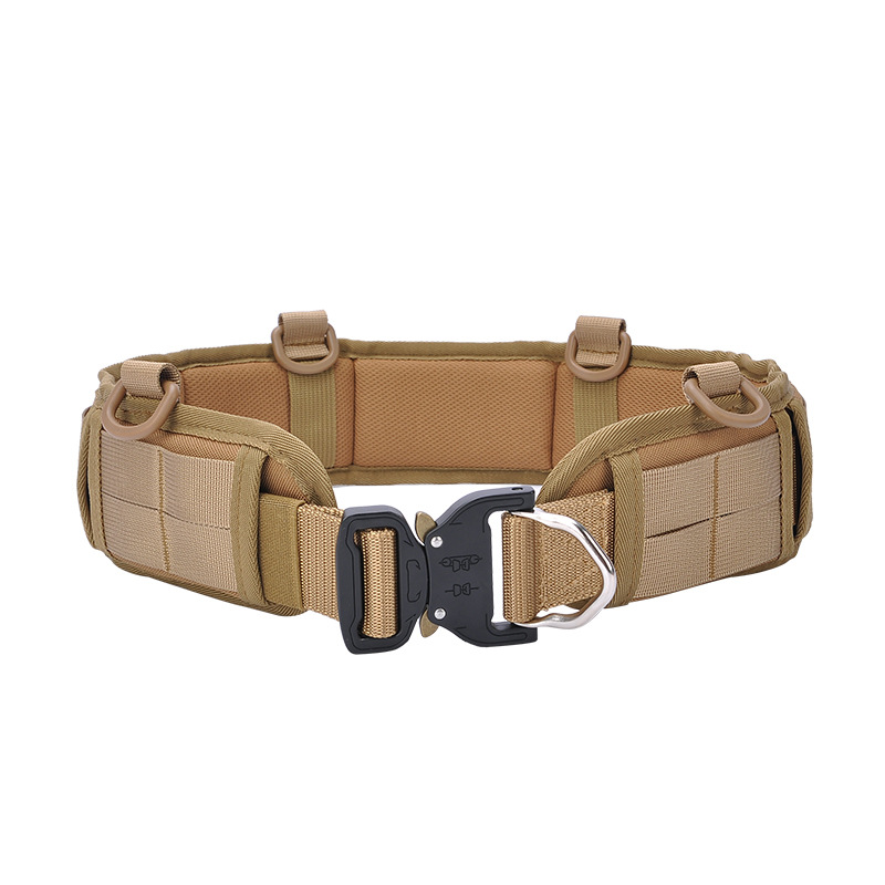 Military fan outdoor tactical waist seal D buckle suspension molle system live-action CS multifunctional belt comfortable and breathable abrasion resistant