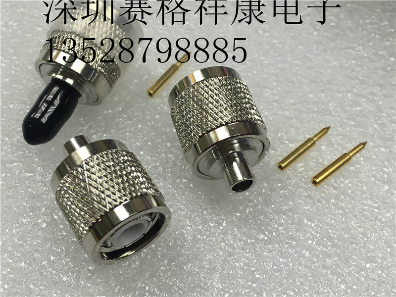 6G HF connector TNC male head semi-soft semi-rigid weld wire joint TNC-JB3 RG402 RG402 RG141