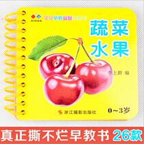 Early Teach Ripping No Rotten Literacy Card Bite Unbreakable Infant Baby Puzzle Cognitive Toy Book