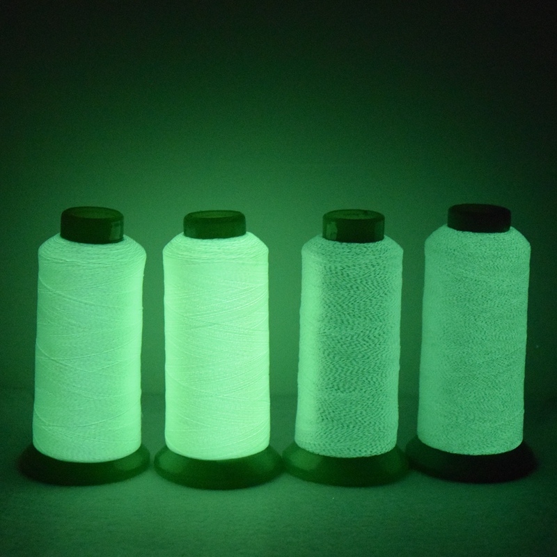 High-Gloss Colorful Embroidery Thread That Glows in the Dark, Luminous Thread for Clothing, Night Light Thread for Hats, Storage Light Thread
