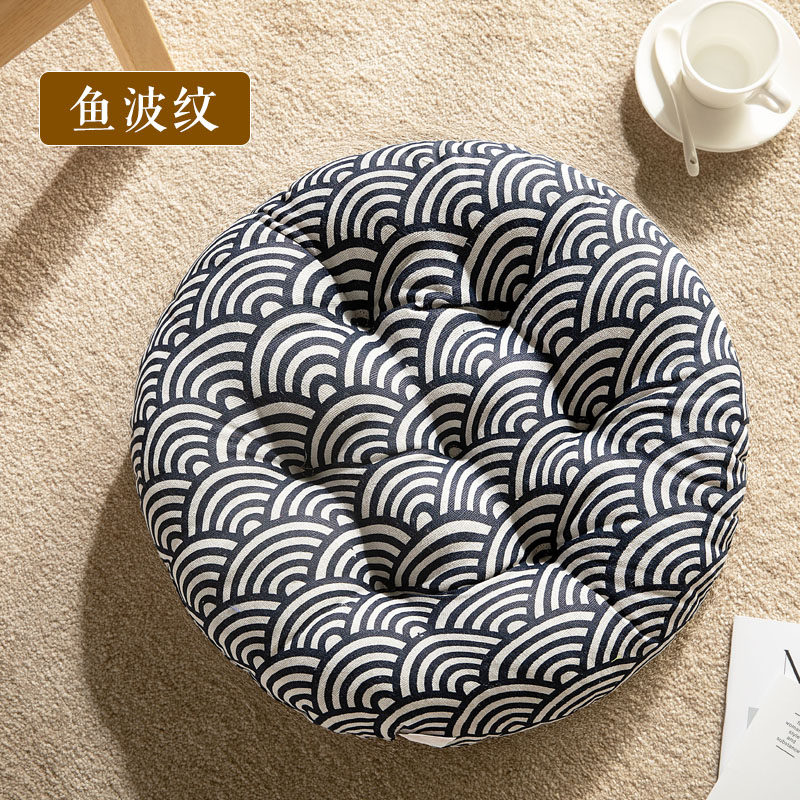 Floating window tatami cushion office chair cushion student round thickened stool Pair cushion chair seat cushion floor