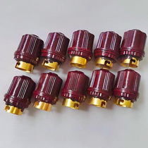 Special deal with a large amount of stock Bakelite B22 Mount suspension lamp holder mahogany grain socket lamp holder 20