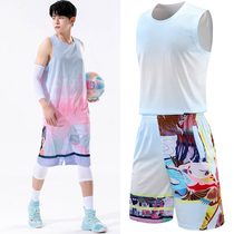 New cartoon Wukong basketball uniform general vest shorts suit group purchase order jersey game training uniform gradient uniform