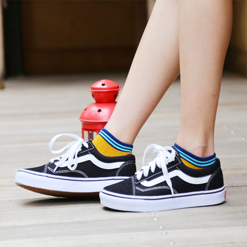 5 pairs of socks girls socks shallow Korean pure cotton socks low-top summer and autumn invisible socks college wind band bar short socks