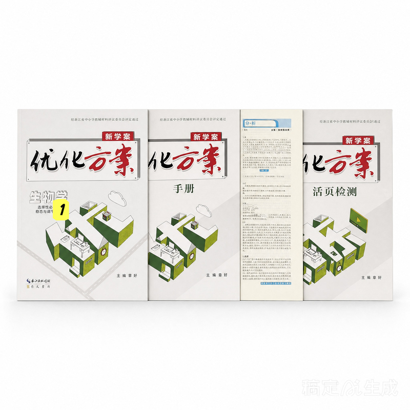 2026 Autumn New Revised High School Optimization Plan Biology Selective Compulsory Course 1 Lesson-By-Lesson Practice and Assessment R People's Education Press Changjiang Publishing House 2026 Autumn New Revised High School Optimization Plan Biology Selective Compulsory Course 1 Lesson-By-Lesson Practice and Assessment R People's Education Press Changjiang Publishing House