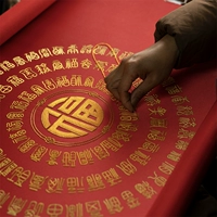 Оригинальная картина Baifu с вышивкой «Удачи», пакет материалов «сделай сам», Су, вышивка, персонаж Фу, новый китайский стиль, декоративная живопись для входа в гостиную