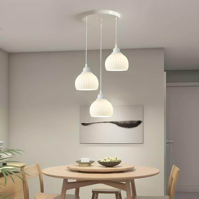 Simple Modern Three-Head Dining Room Chandelier with Glass Lampshade, Fish Line Shape, Cozy Dining Room, Bedroom, Study, Bar Counter, Wrought Iron Lamp Simple Modern Three-Head Dining Room Chandelier with Glass Lampshade, Fish Line Shape, Cozy Dining Room, Bedroom, Study, Bar Counter, Wrought Iron Lamp