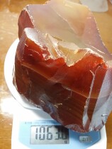 Northeast Natural Black River agate sunk agate agate seed material