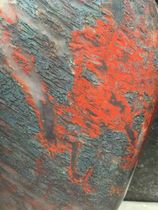 Chicken Blood Jade Raw Stone Guilin Chicken Blood Jade Black Low Red Raw Stone Ornament Jadeized Raw Stone Weight 7 5 Jin