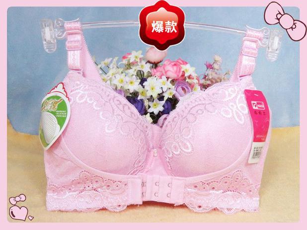 10 nhân dân tệ vận chuyển khóa trước ngực mềm hạt tinh dầu massage nâng ngực tập hợp áo ngực dày B cup 3 khóa điều chỉnh đồ lót áo bra tập gym