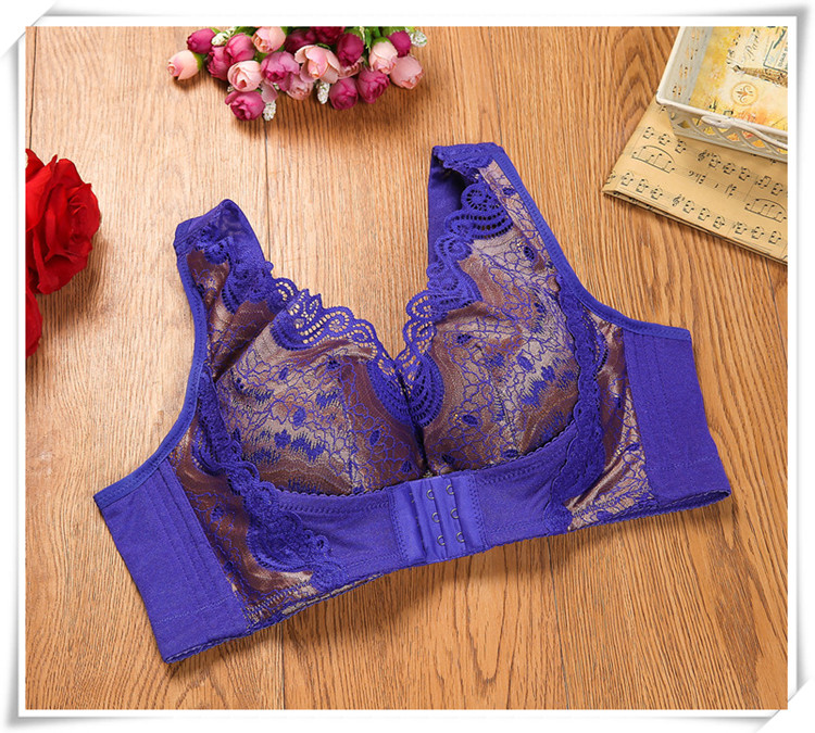 Không có vòng thép đẹp trở lại loại vest B cup non-magnetic bra bộ sưu tập sexy phó sữa thu thập loại điều chỉnh đồ lót áo ngực