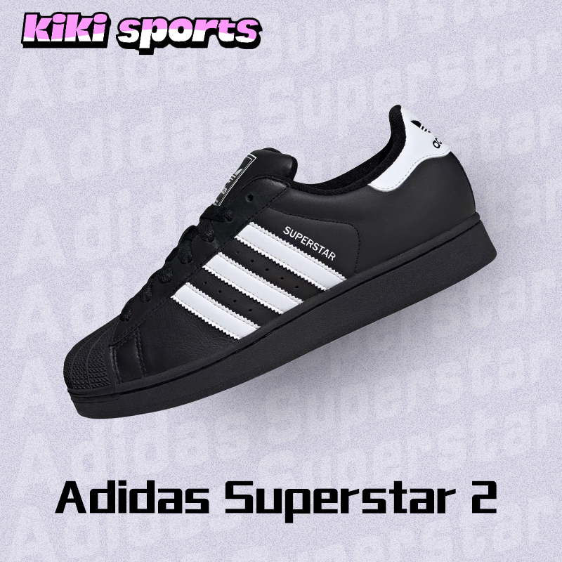 Adidas Originals Superstar 2 Adidas Shell Toe Black Unisex Model Ji0079