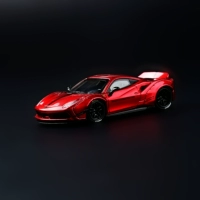 Spot Cmmodel 1/64 LB488 Широкий готовый продукт Статический сплав модель или украшение модели автомобиля или украшения