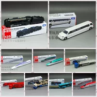 Подлинная машина из сплава TOMY Domeka, длинный ящик, нефтяной танкер, транспортная машина, контейнеровоз, поезд Синкансэн, металл