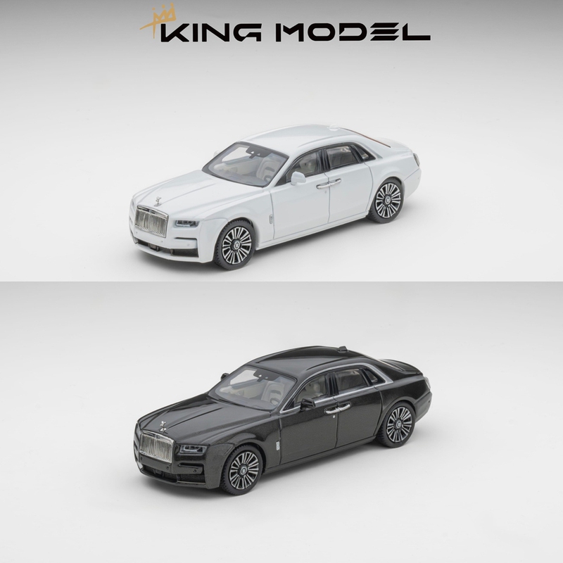 In-Stock New Product 1/64 King Model Alloy Car Model Finished Toy Rolls-Royce Ghost