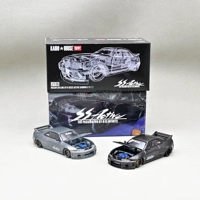 Выберите новый продукт 1/644minigt сплав модель готового орнамента Kaido Skyline Gtr33