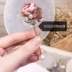 Hàn Quốc Dongdaemun thiết kế mới hoa dại kết cấu trang sức ngọc trai pin khóa trâm cài