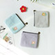 Korean style simple coin purse coin bag women students canvas cute key bag mini clutch small purse