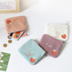 Korean cute solid color coin wallet mini small coin storage summer fresh girl heart small bag