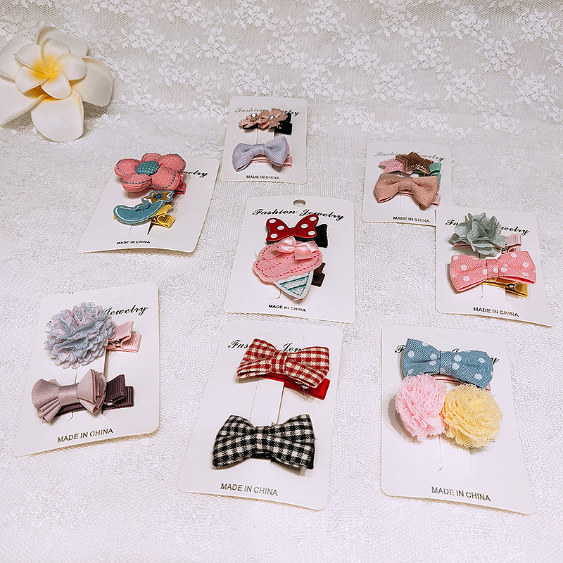 2pcs Cute Princess Pet Head Cat Dog Photography Ornament Teddy Yorkshire Marzis Hair Clip