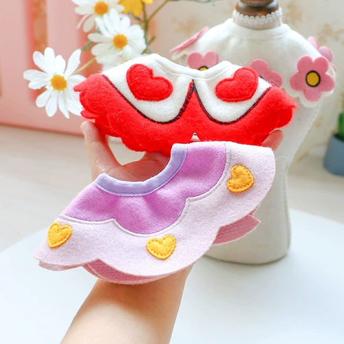 Милый слюнявчик, нагрудник, шарф, ювелирное украшение, аксессуар