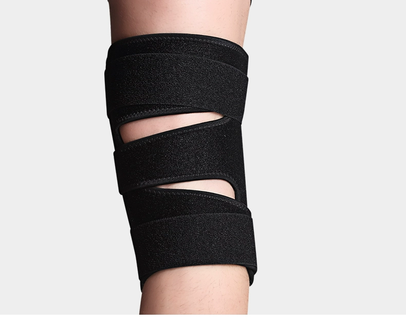 Kneepad thể thao chuyên nghiệp thiết bị bóng rổ nam cưỡi xe đạp leo núi bảo vệ phụ nữ đùi bảo vệ đầu gối ấm áp - Dụng cụ thể thao