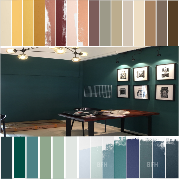 Dairy Glue Paint Indoor Home Nordic Wind Room Wall Wall Renovation Large Bucket Color Effect Fruit Plot Self-Brushed Wall Paint New Product