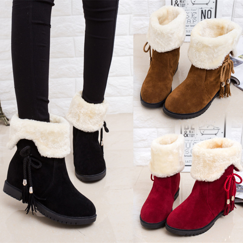 Bottes mi-saison femme en Caoutchouc - Ref 3249970 Image 1