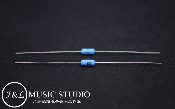 American original VISHAY DALE 0 25W 0 5W 1W blue military metal film copper foot resistor