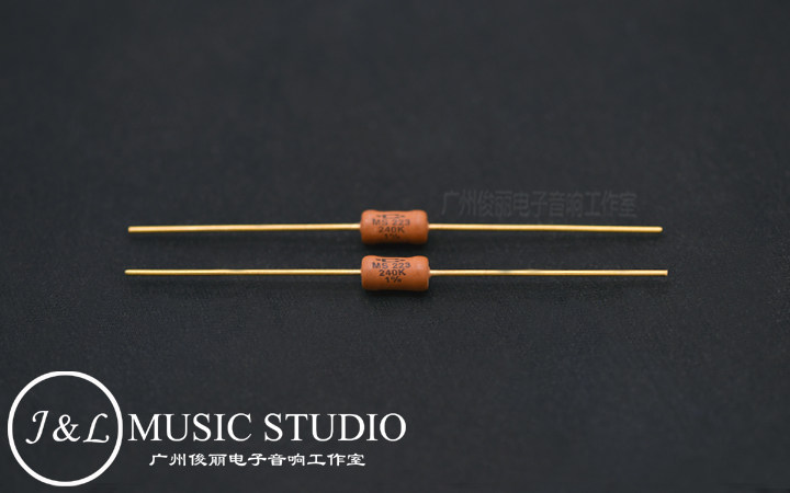 American Caddock MS223 family 3W gold foot tube machine cathode non-inductive resistance